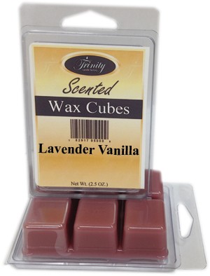 Lavender Vanilla - Scented Wax Cube Melts - 3.25 oz.